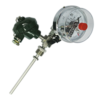 WSSP-501帶熱電偶(阻)的雙金屬溫度計