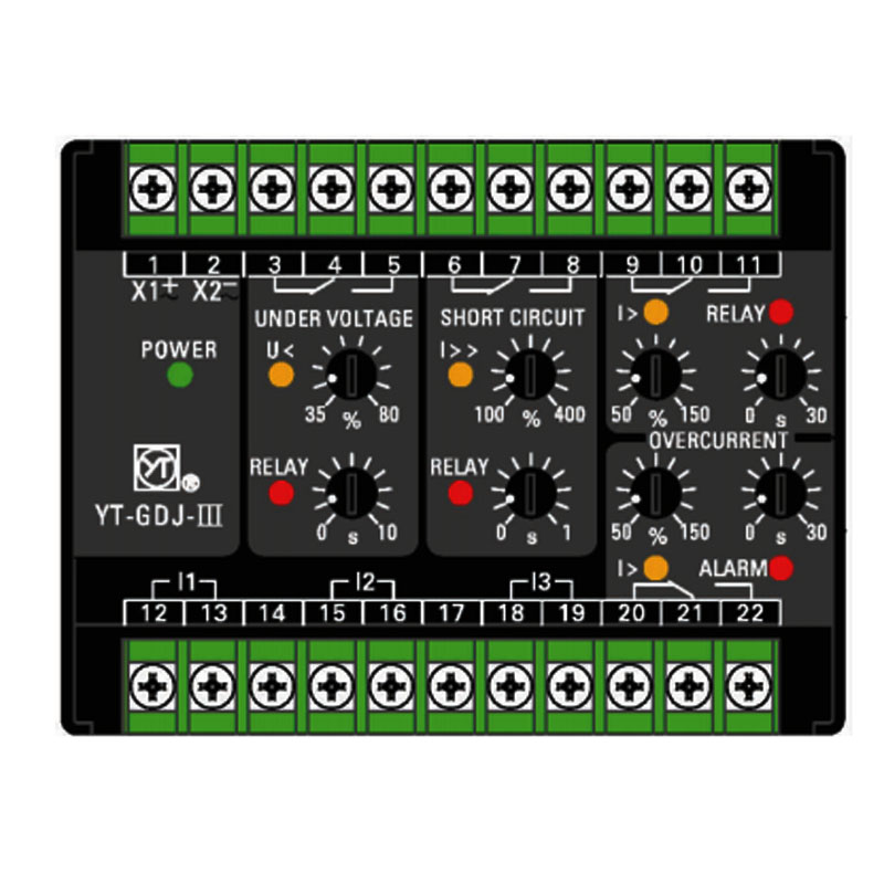 YT-GDJ-Ⅲ多功能保護裝置(多功能繼電器)